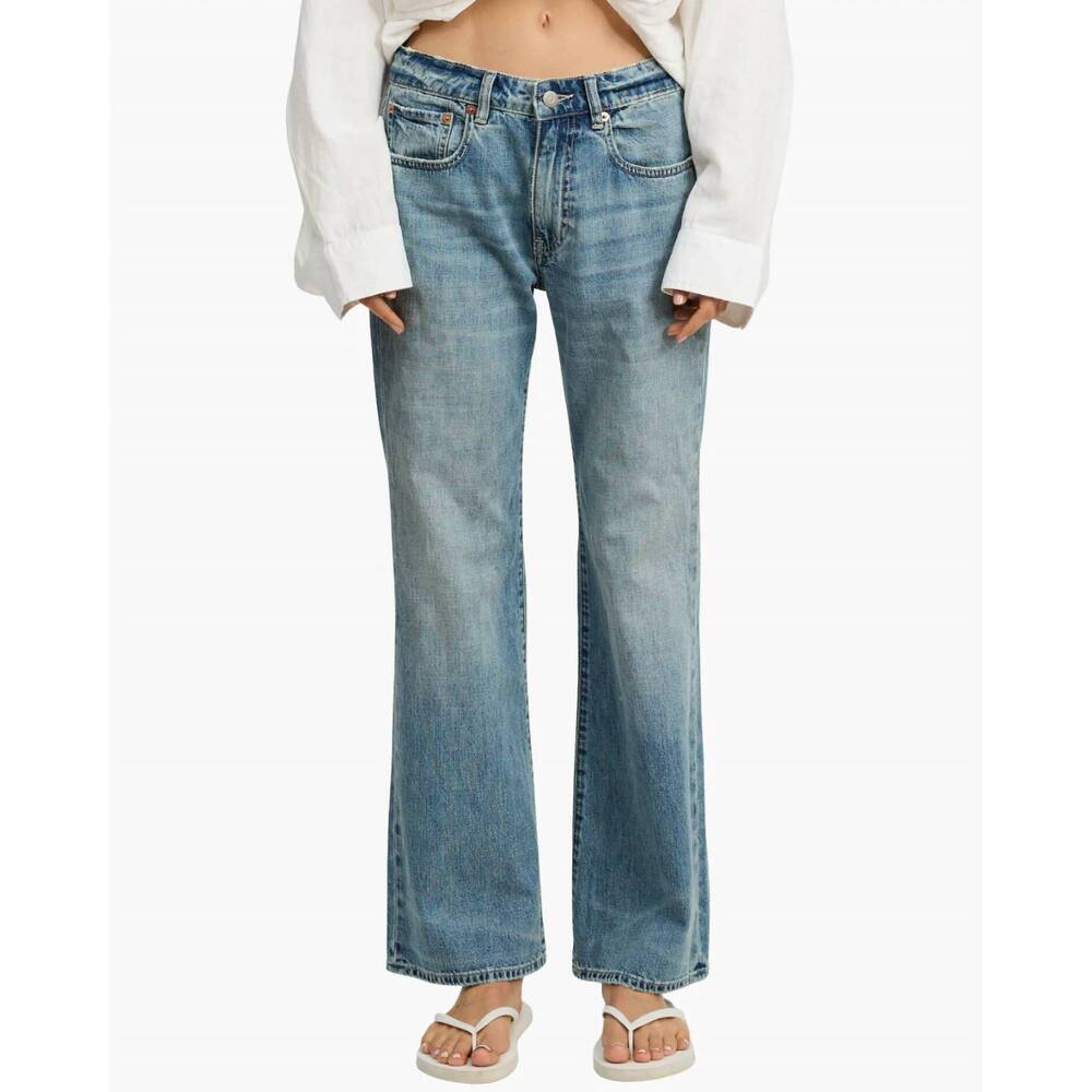 NEW DENIMIST women's jenna cropped flare jean in holton indigo